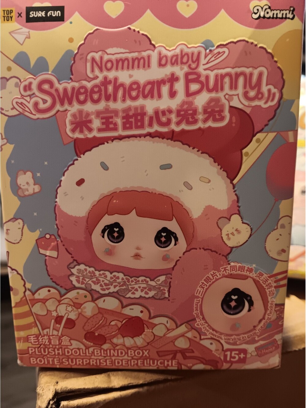 Nommi Baby Sweetheart Bunny Plush Doll Blind Box